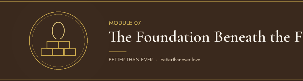 The Foundation Beneath the Fire
